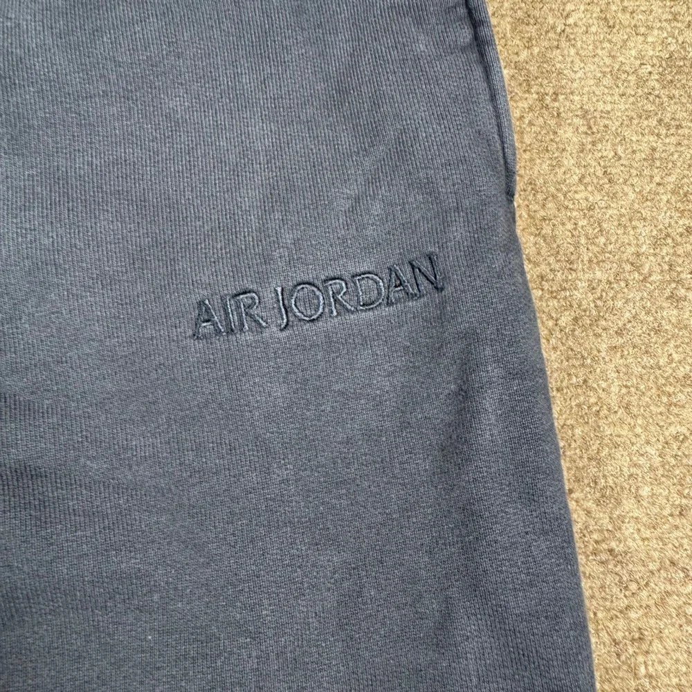 Air Jordan Black Joggers Size Small Mens Heavyweight Wordmark Fleece Logo